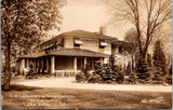 IL, LAKE VILLA - O W Lehmanns residence on Fox Lake RPPC (original SOLD) wk0259