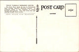 WY, YELLOWSTONE - Shoshone Canyon Triple Tunnels, Yellowstone Park postcard - WK0272