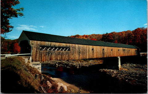 VT, WEST DUMMERSTON - Covered Bridge postcard - wK0322