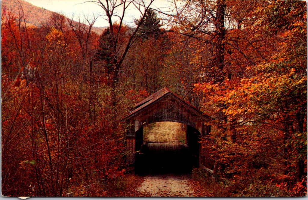 VT, WEST TOWNSHEND - Covered Bridge postcard - WK0323
