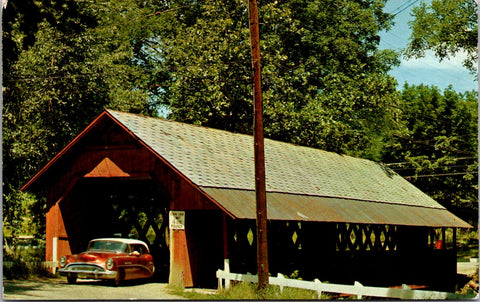 VT, BRATTLEBORO - Covered Bridge postcard - WK0331