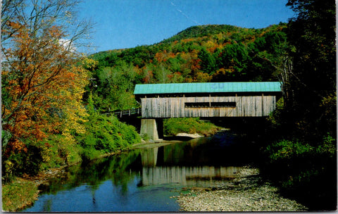 VT, BARTONSVILLE - Covered Bridge postcard - wK0333
