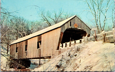 VT, UNION VILLAGE - Covered Bridge postcard - wK0334