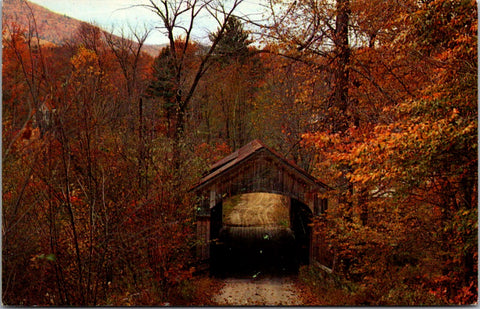 VT,  WEST TOWNSHEND - Covered Bridge postcard - wK0335