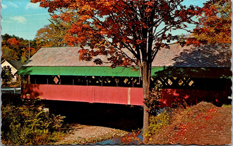 VT, BRATTLEBORO - Covered Bridge postcard - wK0349