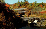 VT, BELLOWS FALLS - Covered Bridge postcard - wK0351