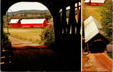 VT, COVENTRY - Covered Bridge postcard - wK0335