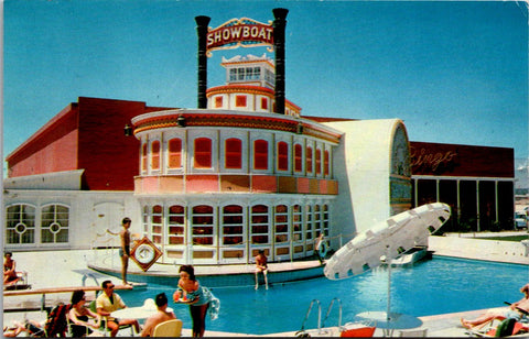 NV, LAS VEGAS - Showboat Hotel postcard - wk0370