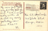 NV, LAS VEGAS - Hotel Riviera Casino gaming tables, people postcard - wk0371