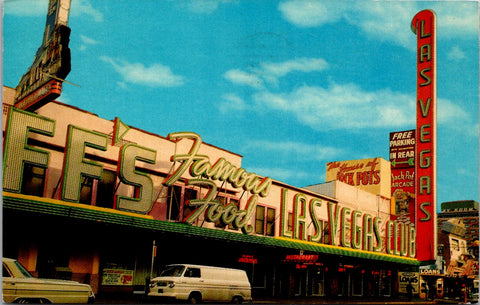 NV, LAS VEGAS - Las Vegas Club on Main & Fremont postcard - wk0373