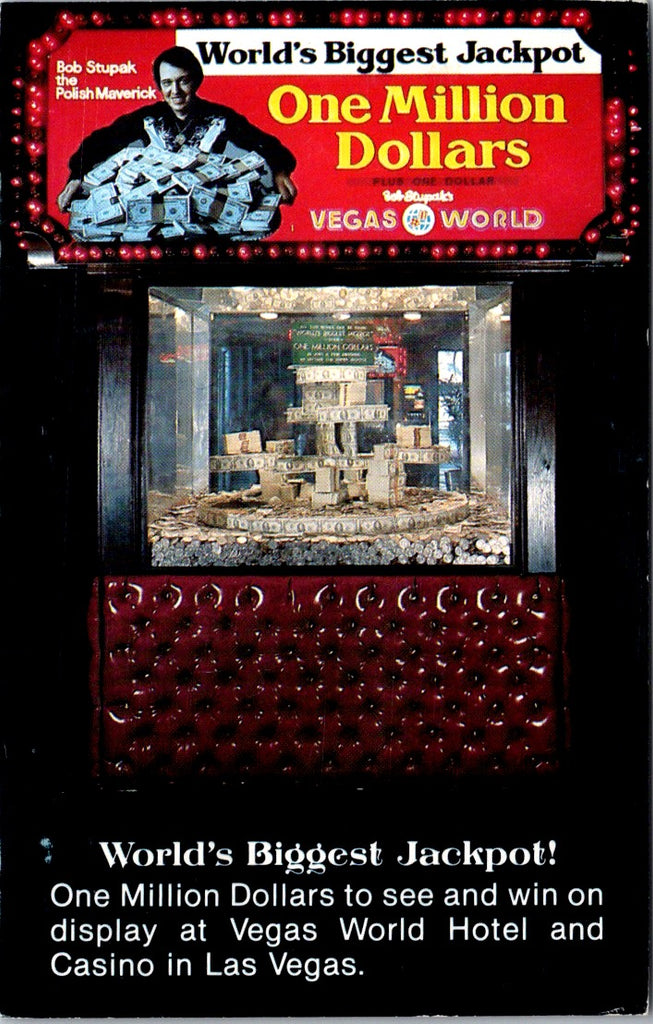 NV, LAS VEGAS - Vegas World Hotel & Casino postcard - wk0374