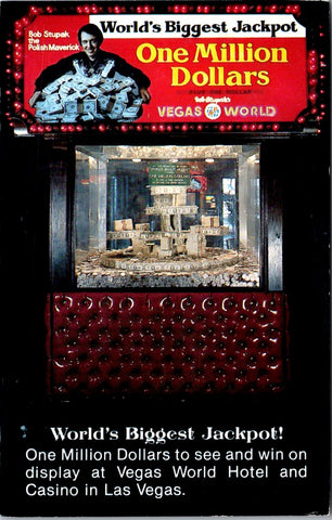 NV, LAS VEGAS - Vegas World Hotel & Casino postcard - wk0374