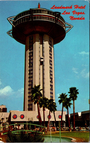 NV, LAS VEGAS - Landmark Hotel, a Hughes Resort Hotel postcard - wk0375