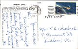 NV, LAS VEGAS - Fremont St with signs postcard - wk0376