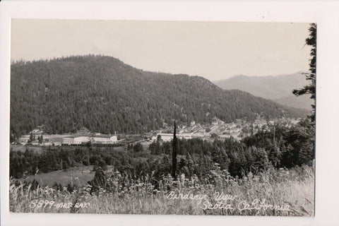 CA, Scotia - Birds eye view - 1939 to 1950 RPPC postcard - D04351