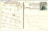 WY, YELLOWSTONE - National Park sign postcard - E23074