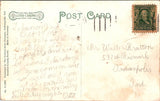 IN, Lebanon - Library, house - 1908 postcard - E23107
