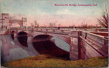 IN, Indianapolis - Emrichsville Bridge close up - 1908 postcard - E23345