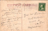 IN, Crawfordville - Wabash College, Center Hall - 1911 Flag cancel from same - E