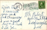 IN, Peru - First Baptist Church - 1914 postcard - G03239