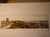 IA, DUBUQUE - Panoramic View from above - bi-fold postcard - NL0225