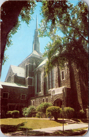 IN, Fort Wayne - Trinity English EV Lutheran Church - 1958 postcard - Q-0215