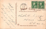 IN, Goshen - Elkhart River Dam closeup - E C Kropp 1925 postcard - R00791