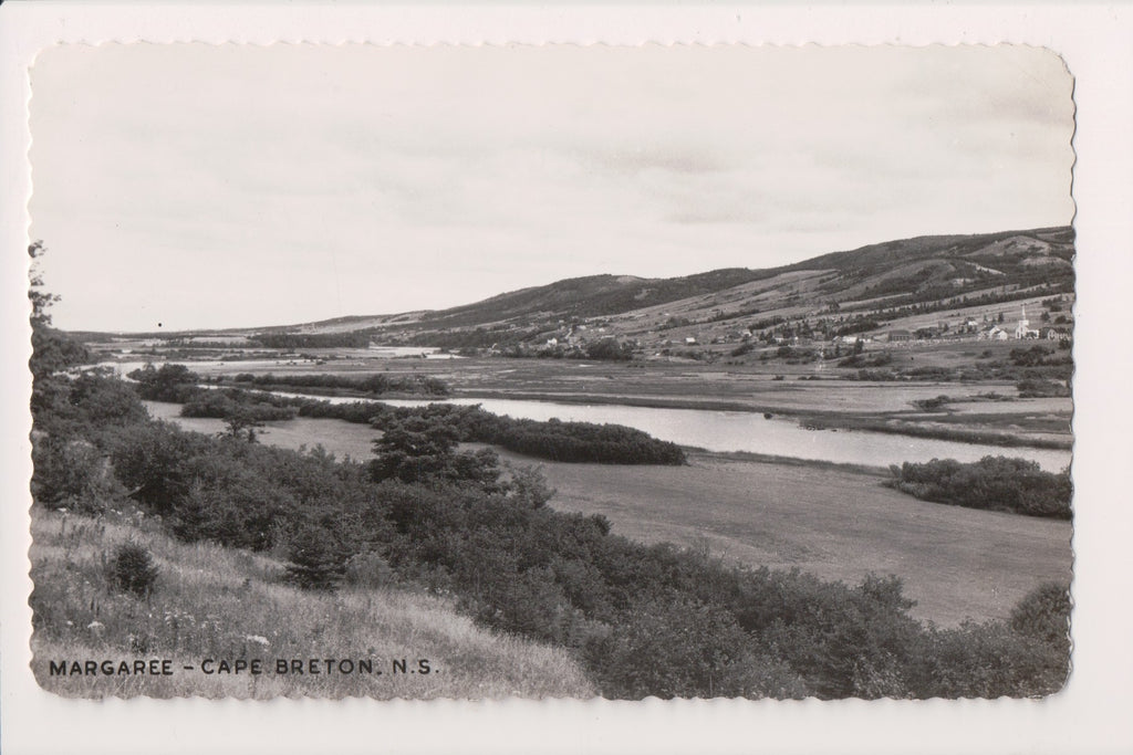 Canada - MARGAREE, NS - Cape Breton - bird eye view RPPC - w01816
