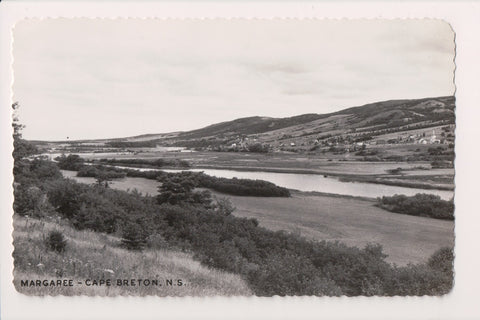 Canada - MARGAREE, NS - Cape Breton - bird eye view RPPC - w01816