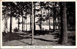 IN, Syracuse - Lake Wawasee from Tavern, people - 1923 postcard - W03239