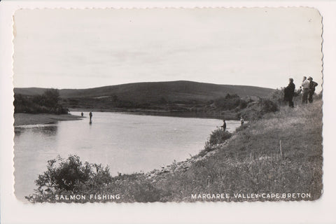 Canada - MARGAREE VALLEY, NS - Salmon fishing - RPPC - w04550