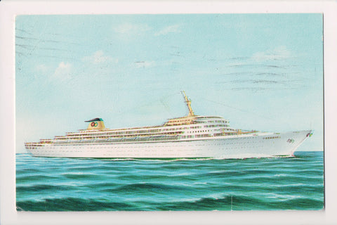 Ship Postcard - OCEANIC, S S - Home Lines - 2K0250