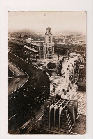 Foreign postcard - SHANGHA, China - Race Course Bubbling Well Rd PHOTO- 2K0309