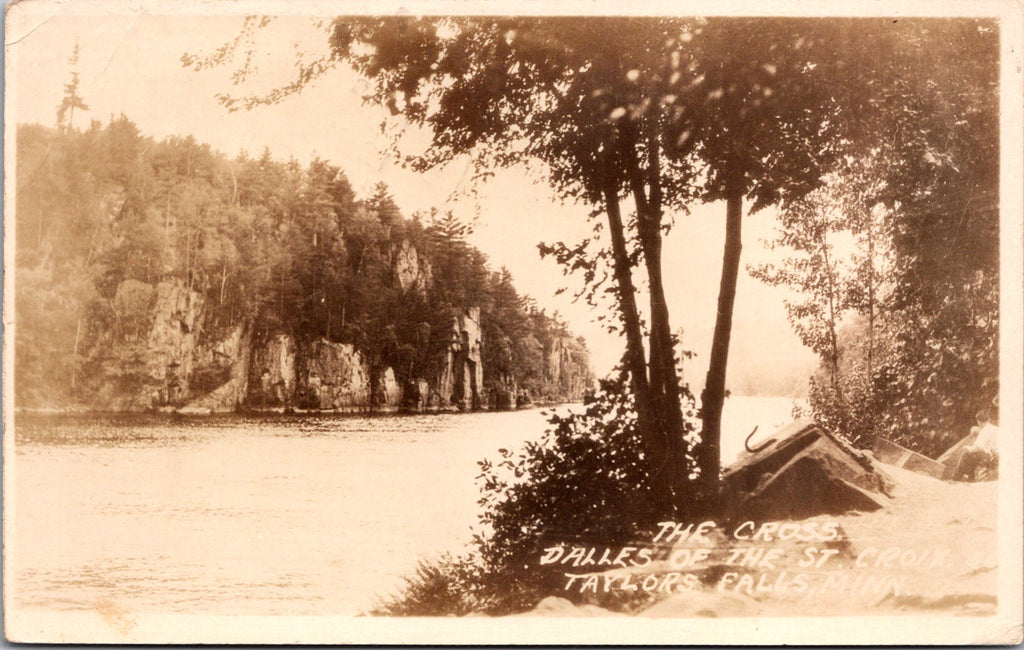 MN, TAYLORS FALLS - Dalles of the St Croix - RPPC - 2k0380