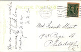 PA, BLOOMSBURG - Susquehanna River, bridge, town - 1908 postcard - 2k0513