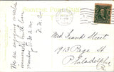 PA, Bloomsburg - Susquehanna River, bridge, town - 1908 postcard - 2k0513