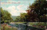 MA, Great Barrington - Green River, area - postcard - 2k0643