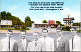 AL, BIRMINGHAM - Constantine Drive In restaurant - Tom and Sons postcard - 2k070
