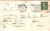 NC, Charlotte - Tyron St looking south - 1924 postcard - 2k0768