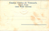 Stamps postcard - VENEZUELA embossed Stamp card - 2k1003