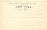 Stamps postcard - Bresil, Brazil embossed Stamp card - 2k1009