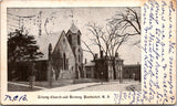 RI, Pawtucket - Trinity Church, Rectory - 1907 postcard - 2k1326