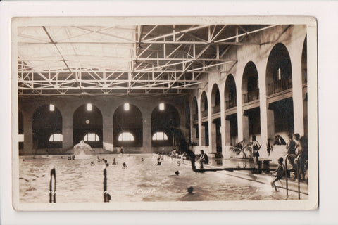 CA, MISSION BEACH - Indoor Pool Scene (original SOLD) 2k0011