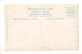 Foreign postcard - HAVANA, Cuba - CATHEDRAL, people, carts etc - 2k0129