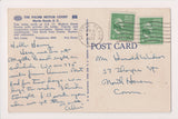 SC, MYRTLE BEACH - Palms Motor Court - 1953 linen postcard - 2k0221