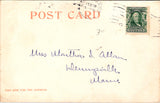 MA, BOSTON - Descent into Subway, Public Gardens - Detroit Pub Postcard - 2k0423