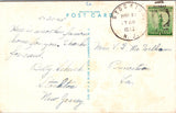 NJ, Washington Crossing - McKonkey House, canon - 1945 postcard - 2k0453