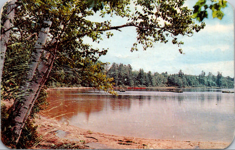 NY, TUPPER LAKE - Massawepie Boy Scout Camp scene @1959 (original SOLD) 2k0455
