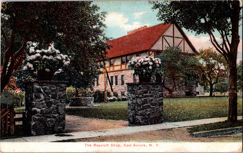 NY, EAST AURORA - Roycroft Shop - 1908 postcard - 2k0491