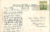NJ, Long Branch - Lake Takanassee, buildings - 1942 postcard - 2k0502